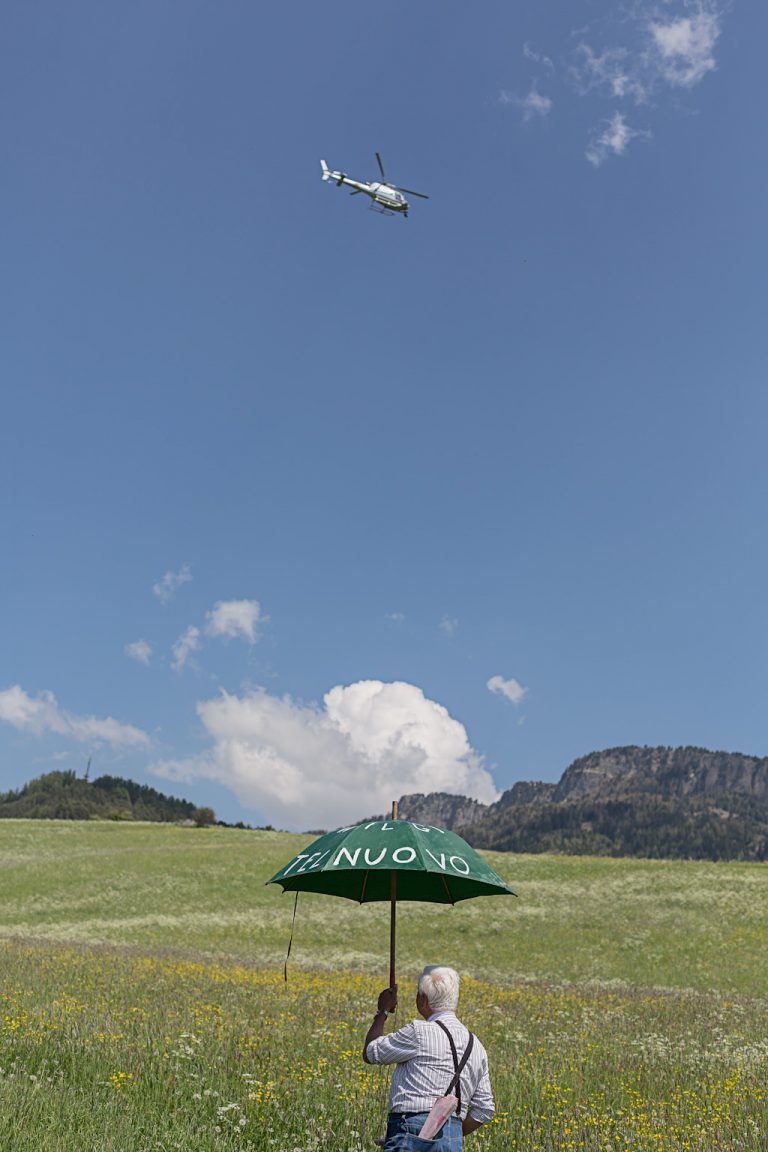 Un ombrello “segnaletico”