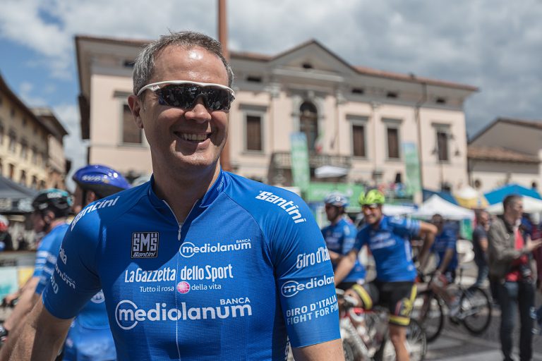 La soddisfazione dopo la salita